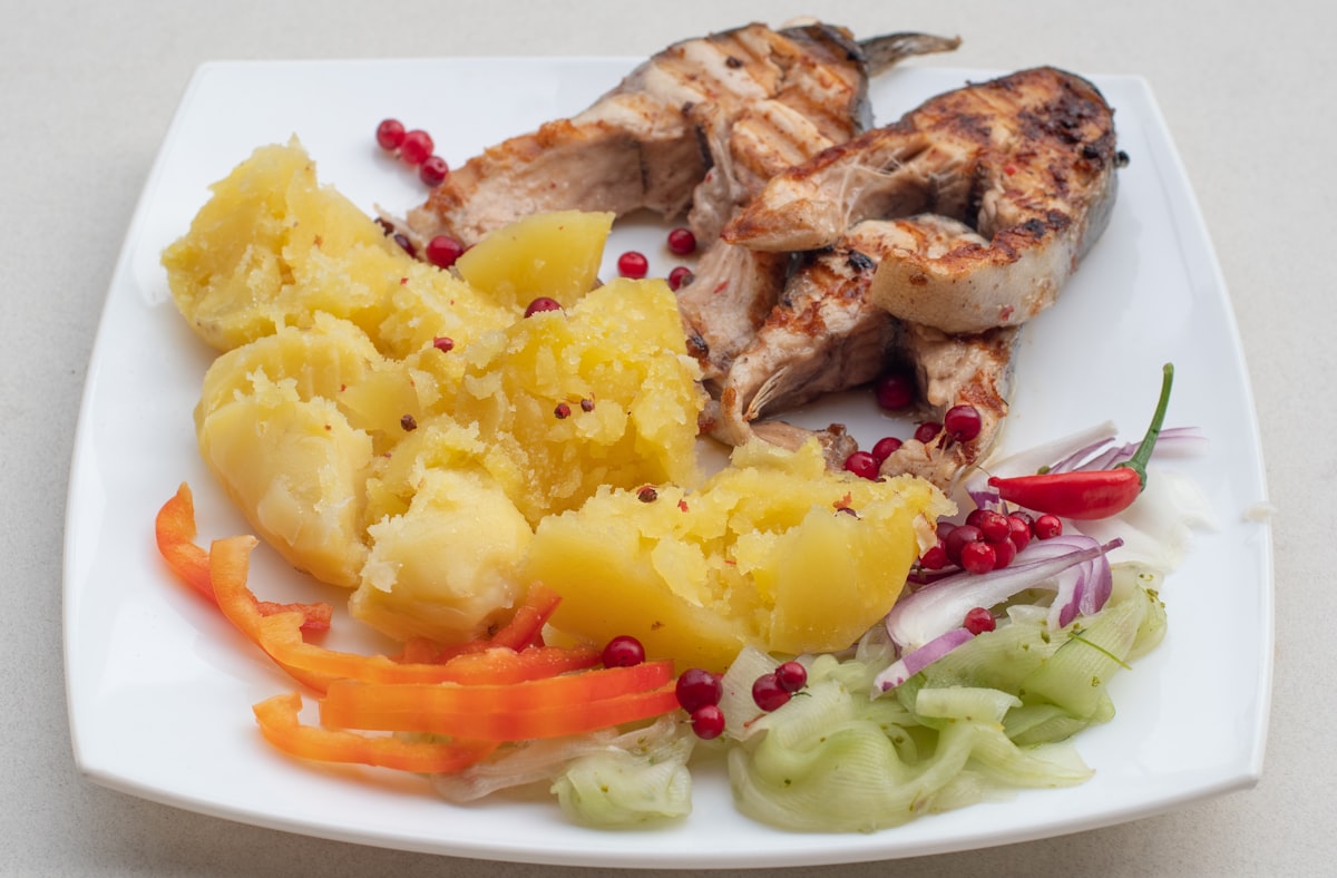 Healthy meal preparation